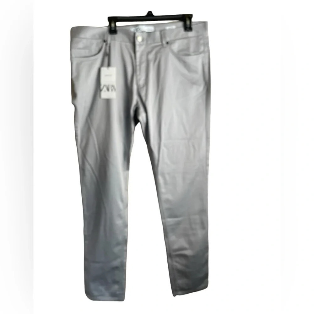 Zara Skinny Fit Gray Pants